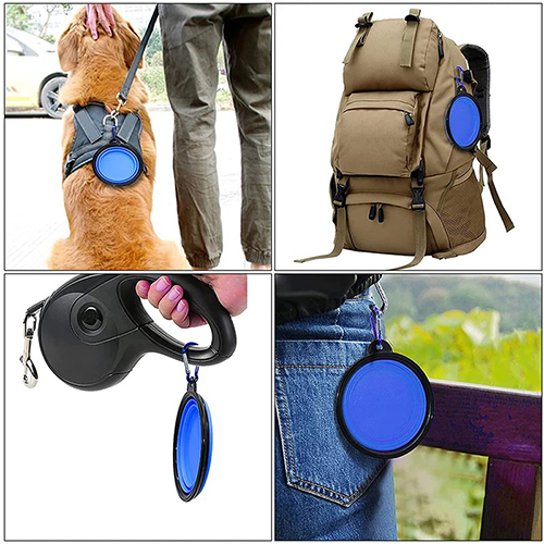 Foldable Travel Dog Bowl-Zarado.uk