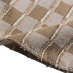 Men’s Distressed Plaid Long Sleeve Shirt