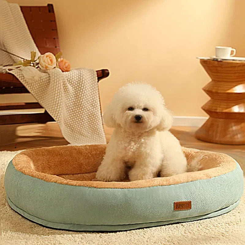 Orthopedic Bed for Large Round Dog-Zarado.uk