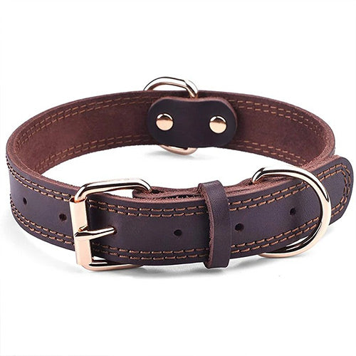 Genuine Leather Dog Collar-Zarado.uk